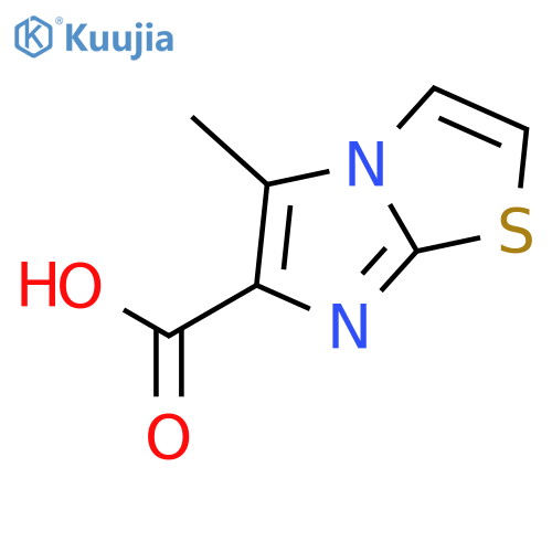 5-Methylimidazo2,1-b1,3thiazole-6-carboxylic Acid structure