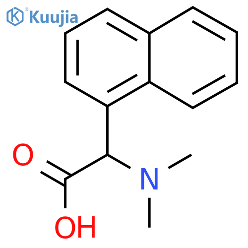 2-(Dimethylamino)-2-(naphthalen-1-yl)acetic acid structure