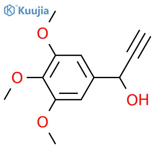 1-(3,4,5-trimethoxyphenyl)prop-2-yn-1-ol structure