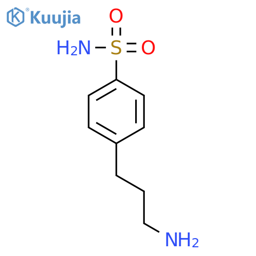 4-(3-aminopropyl)benzenesulfonamide structure