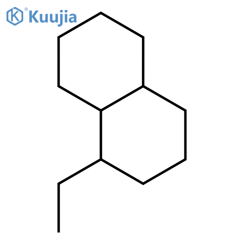 Naphthalene,1-ethyldecahydro- structure