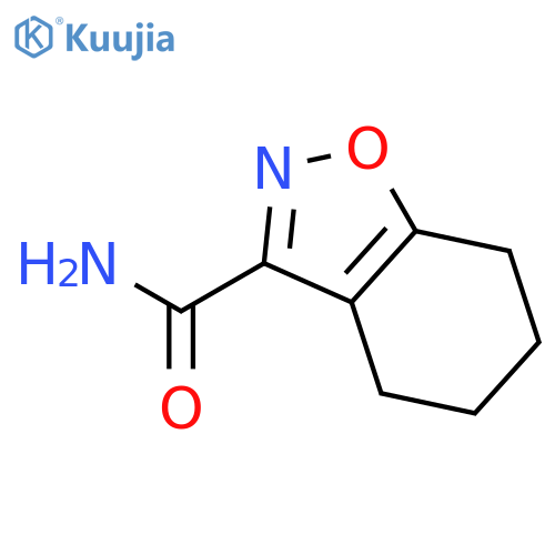 4,5,6,7-Tetrahydro-1,2-benzisoxazole-3-carboxamide structure