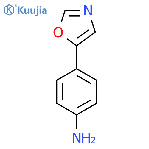 4-(1,3-Oxazol-5-yl)aniline structure