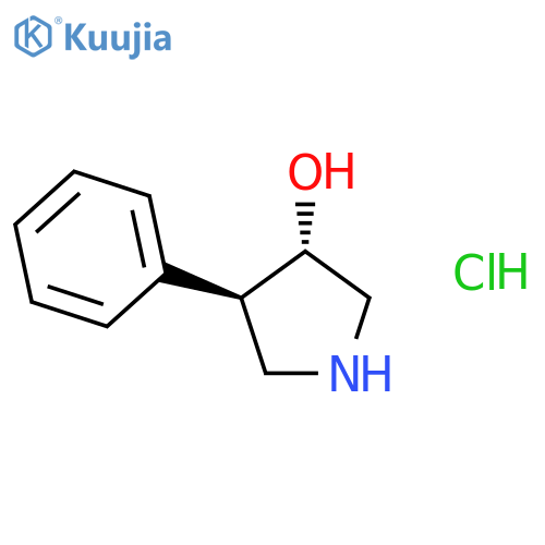 (3S,4R)-4-phenylpyrrolidin-3-ol structure