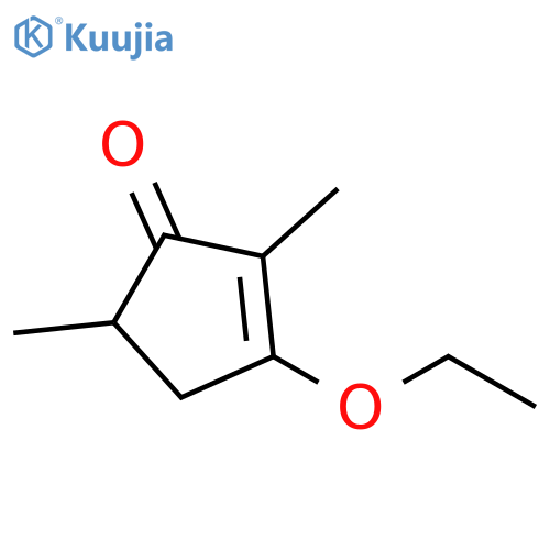 2-Cyclopenten-1-one, 3-ethoxy-2,5-dimethyl- structure