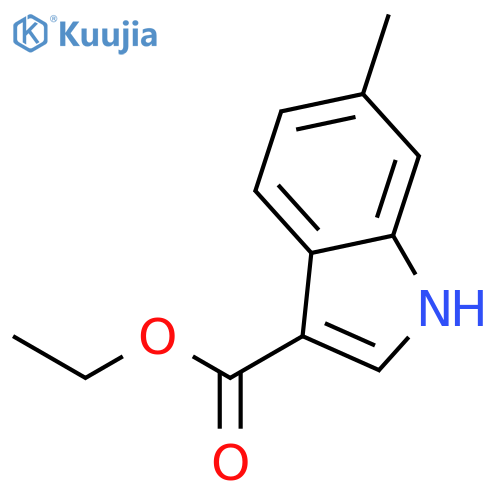 Ethyl 6-methyl-1h-indole-3-carboxylate structure
