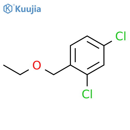 BENZENE, 2,4-DICHLORO-1-(ETHOXYMETHYL)- structure