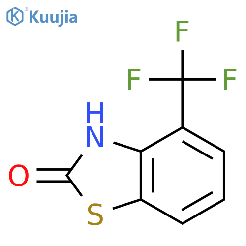 4-(Trifluoromethyl)benzo[d]thiazol-2(3H)-one structure