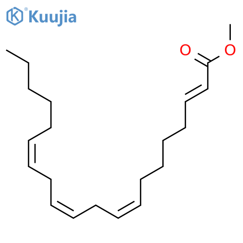 Methyl 2(E),8(Z),11(Z),14(Z)-Eicosatetraenoate structure