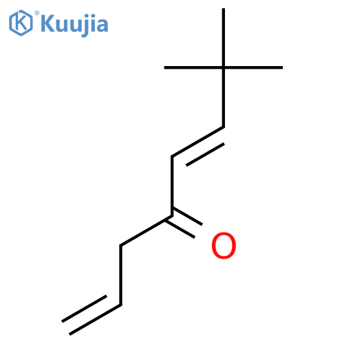 1,5-Octadien-4-one, 7,7-dimethyl-, (E)- structure