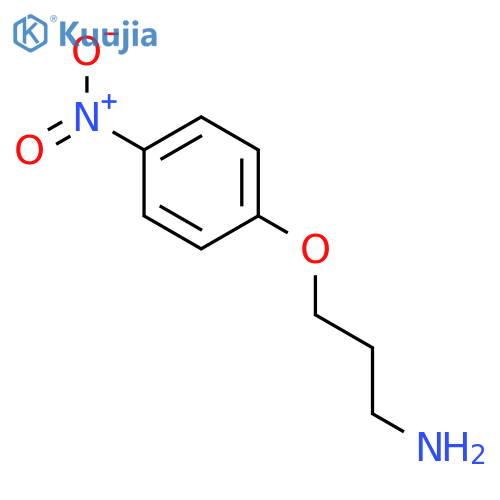 3-(4-Nitrophenoxy)propan-1-amine structure
