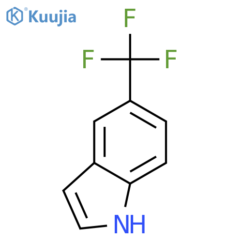 5-(trifluoromethyl)-1H-indole structure