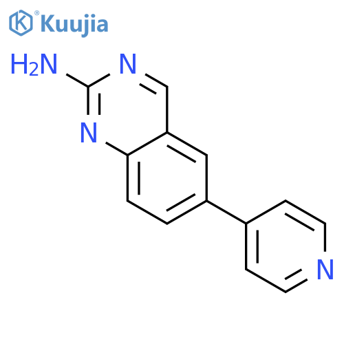 6-pyridin-4-ylquinazolin-2-amine structure