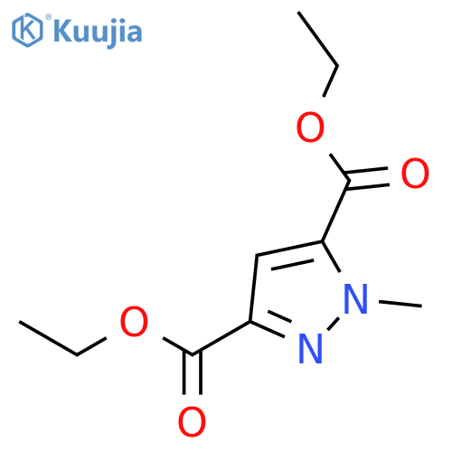 Diethyl 1-Methyl-1H-pyrazole-3,5-dicarboxylate structure