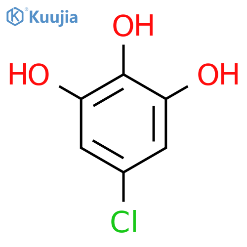 5-chlorobenzene-1,2,3-triol structure