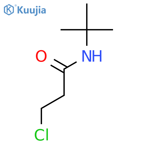 N-(tert-Butyl)-3-chloropropanamide structure