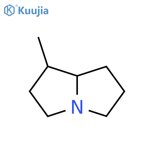 1-Methyl-2,3,5,6,7,8-hexahydro-1H-pyrrolizine structure