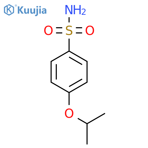 4-(Propan-2-yloxy)benzene-1-sulfonamide structure
