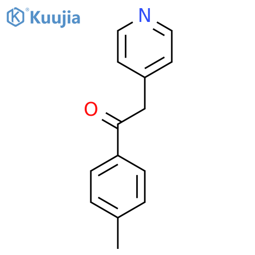 2-(Pyridin-4-yl)-1-(p-tolyl)ethanone structure