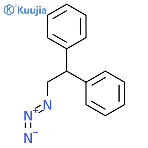 (2-azido-1-phenylethyl)benzene structure