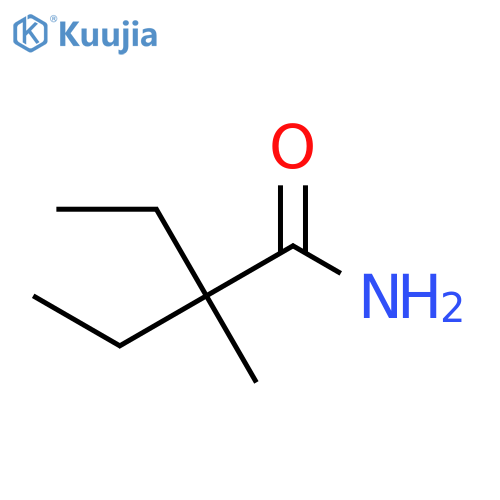 2-Ethyl-2-methylbutanamide structure