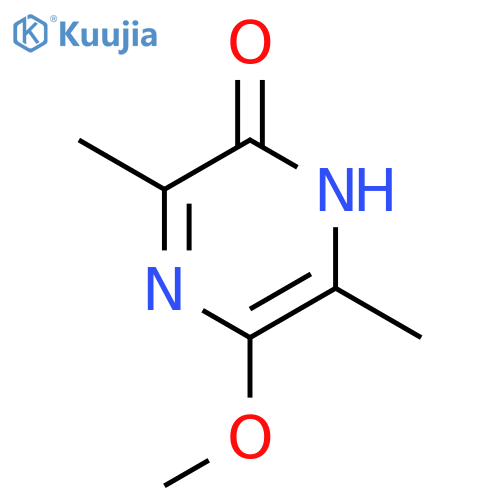 2(1H)-Pyrazinone,5-methoxy-3,6-dimethyl- structure
