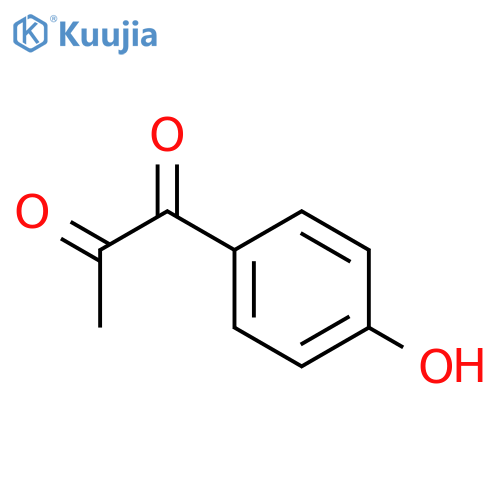 1,2-Propanedione,1-(4-hydroxyphenyl)- structure