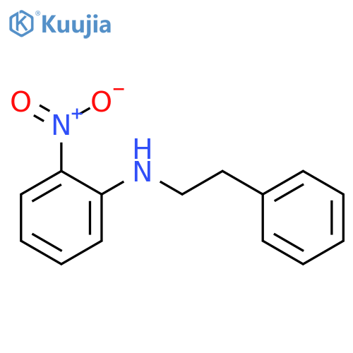 2-nitro-n-(2-phenylethyl)aniline structure