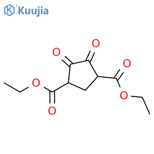 4,5-Dioxo-cyclopentane-1,3-dicarboxylic acid diethyl ester structure