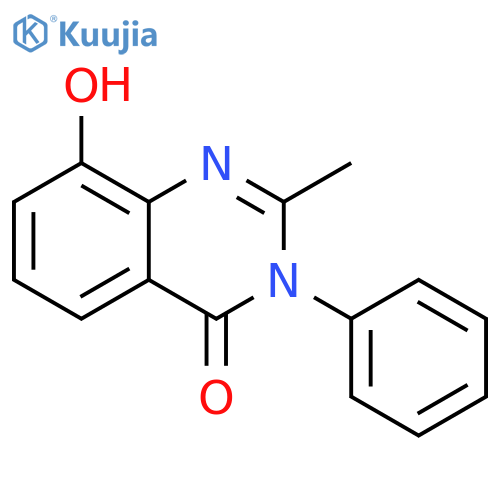 4(3H)-Quinazolinone,8-hydroxy-2-methyl-3-phenyl- structure