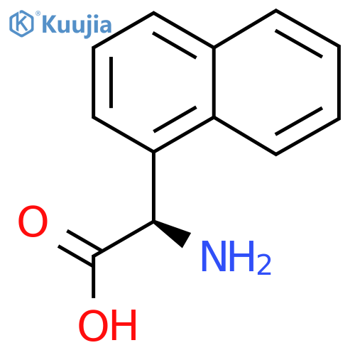 (R)-2-Amino-2-(naphthalen-1-yl)acetic acid structure