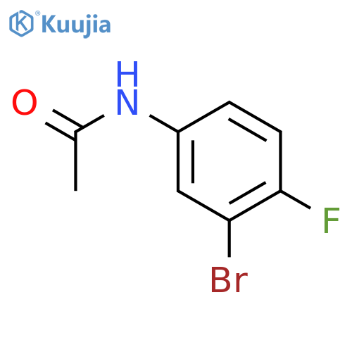 3'-Bromo-4'-fluoroacetanilide structure