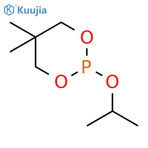 1,3,2-Dioxaphosphorinane, 5,5-dimethyl-2-(1-methylethoxy)- structure