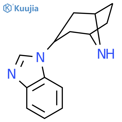 1-(8-Azabicyclo3.2.1octan-3-yl)benzimidazole structure