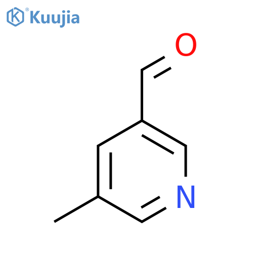 5-methylpyridine-3-carbaldehyde structure