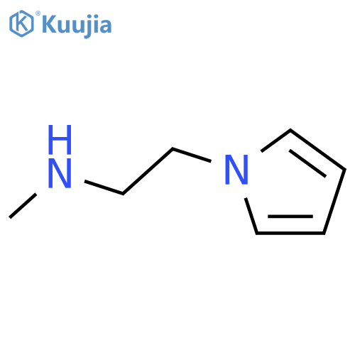 N-methyl-2-(1H-pyrrol-1-yl)ethan-1-amine structure