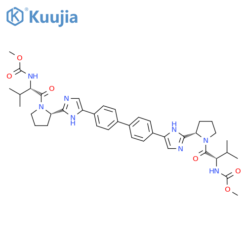 Daclatasvir structure