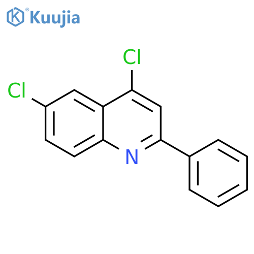 4,6-dichloro-2-phenylquinoline structure