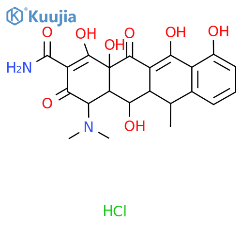 DOXYCYCLINE HYDROCHLORIDE structure