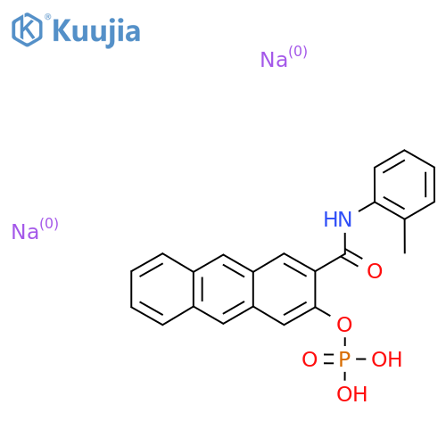 Naphthol AS-GR Phosphate Disodium Salt structure