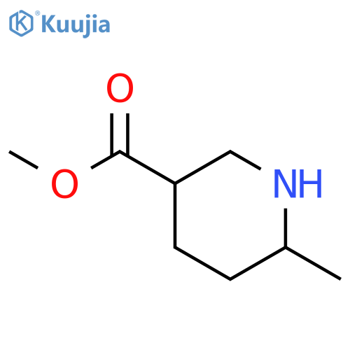 (3S,6R)-Methyl 6-methylpiperidine-3-carboxylate structure
