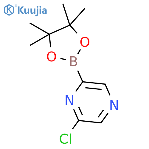 2-Chloro-6-(4,4,5,5-tetramethyl-1,3,2-dioxaborolan-2-yl)pyrazine structure
