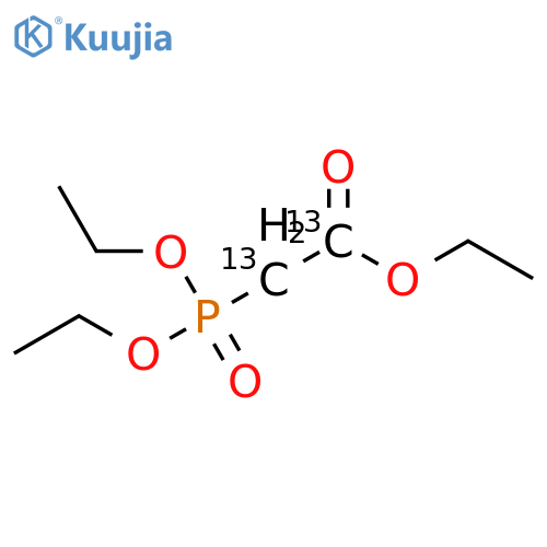 Triethyl Phosphonoacetate-13C2 structure