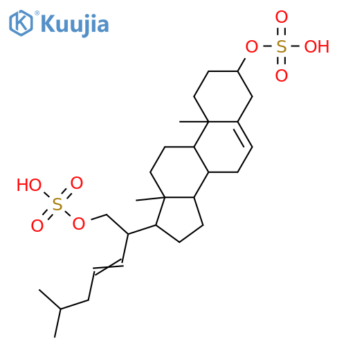 Cholesta-5,22-diene-3,21-diol; (3α,20R,22E)-form, Disulfate structure