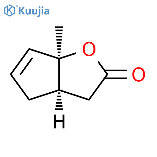 2H-Cyclopenta[b]furan-2-one, 3,3a,4,6a-tetrahydro-6a-methyl-, cis- structure