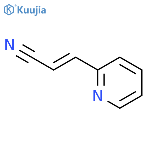 3-(Pyridin-2-yl)prop-2-enenitrile structure