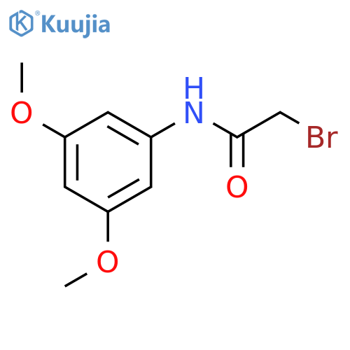 Acetamide, 2-bromo-N-(3,5-dimethoxyphenyl)- structure
