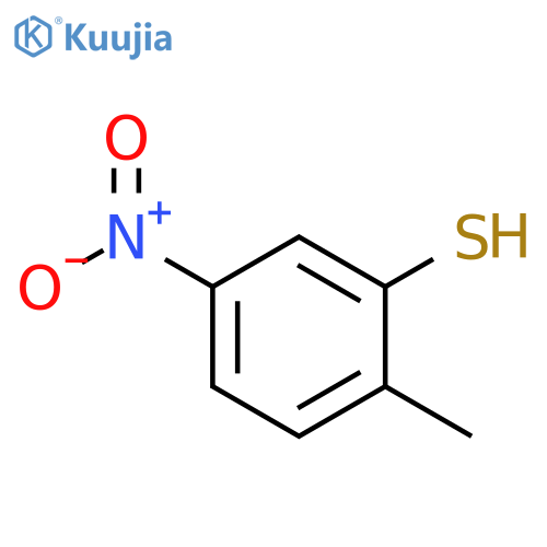 2-methyl-5-nitrobenzene-1-thiol structure