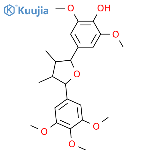 7,7'-Epoxy-8,8'-lignan-3,3',4,4',5,5'-hexol; (7R*,7'S*,8R*,8'R*)-form, 3,3',4',5,5'-Penta-Me ether structure