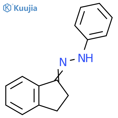 1H-Inden-1-one, 2,3-dihydro-, phenylhydrazone structure